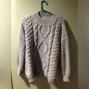 Gray sweater. Size Xl. Great condition.